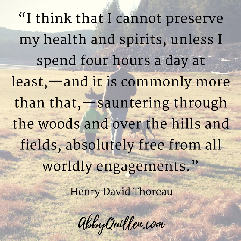 I think that I cannot preserve my health and spirits, unless I spend four hours a day at least..._ Henry David Thoreau #walking #health #mentalhealth