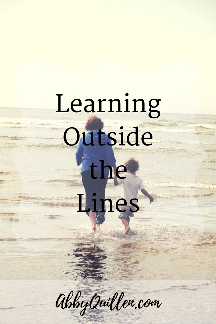 Learning Outside the Lines #parenting #family #learning