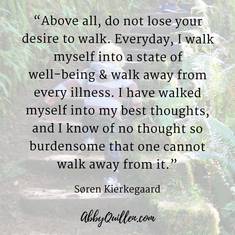 Above all, do not lose your desire to walk. #quote