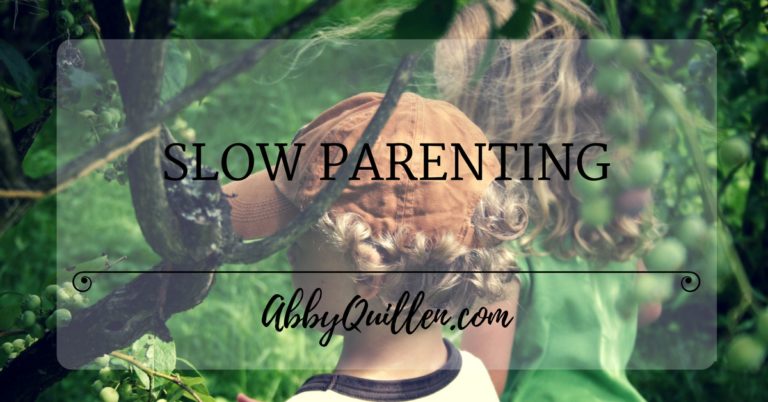 Childhood is not a race. Embrace slow parenting #parenting #familylife