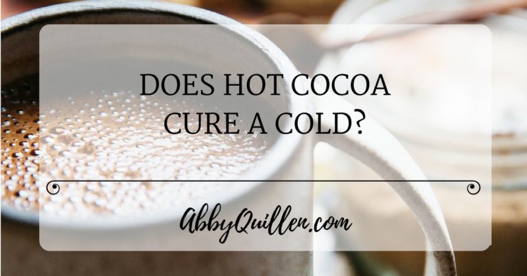 Does hot coca cure a cold?