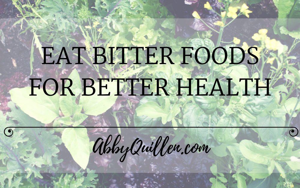 Eat Bitter Foods for Better Health #health #diet