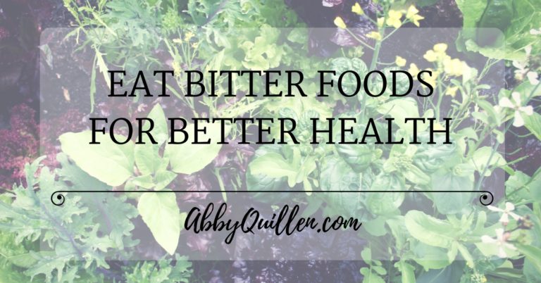 Eat Bitter Foods for Better Health #health #diet
