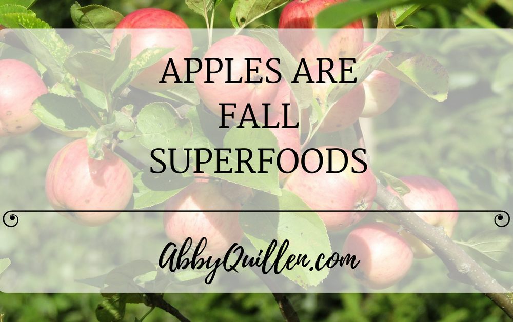 Apples are Fall Superfoods