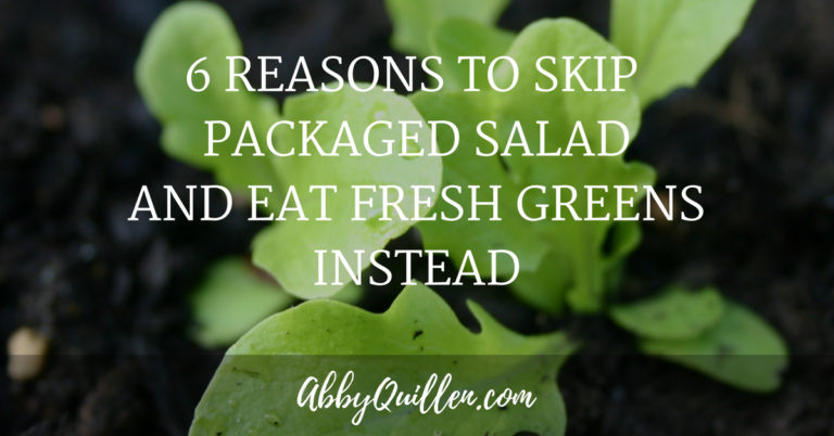 6 Reasons to Skip Packaged Salad and Eat Fresh Greens Instead